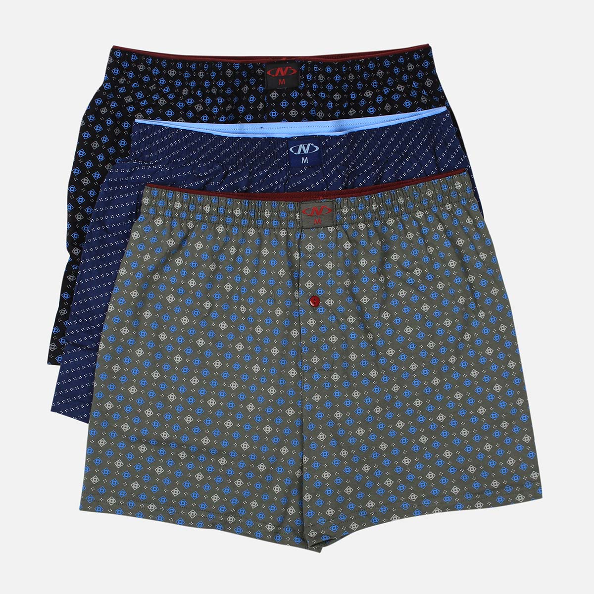 MEN TOWEL WAIST BOXER 3 PIECES