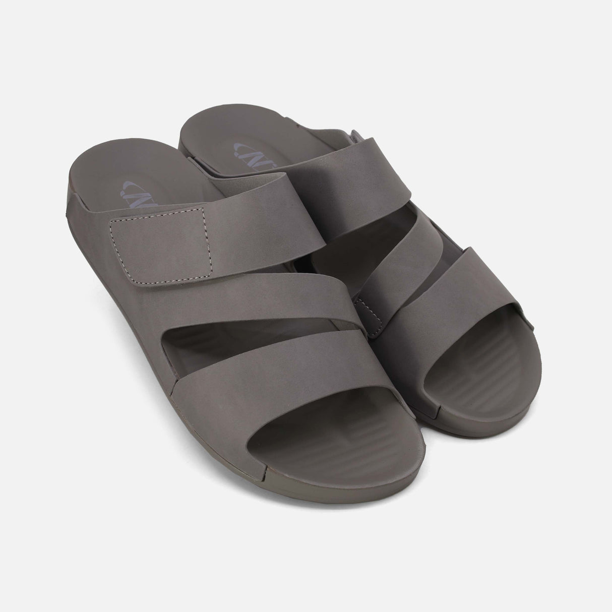 MEN CASUAL PU LEATHER SLIPPERS