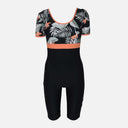 LADIES SWIM BOYLEG S/S