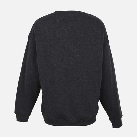 WOMEN FLEECE OVERSIZED LONG SWEATSHIRT