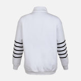 WOMEN HALF-ZIP BROAD FIT SWEATSHIRT