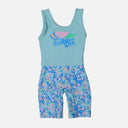 GIRLS BOYLEG SWIMSUIT