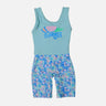 GIRLS BOYLEG SWIMSUIT