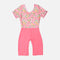 GIRLS BOYLEG SWIM SUIT