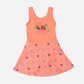 GIRLS SWIM DRESS