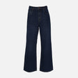 WOMEN DENIM PANTS JEANS WIDE LEG