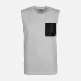 MEN VEST ROUND NECK REGULAR FIT