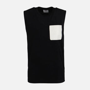 MEN VEST ROUND NECK REGULAR FIT