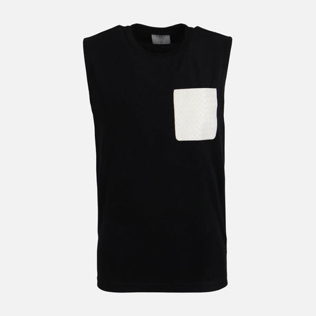 MEN VEST ROUND NECK REGULAR FIT