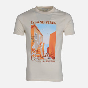 MEN T-SHIRT ROUND NECK REGULAR FIT