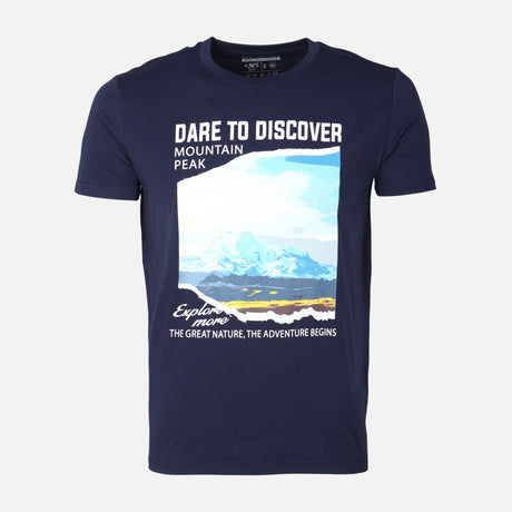 MEN T-SHIRT ROUND NECK REGULAR FIT
