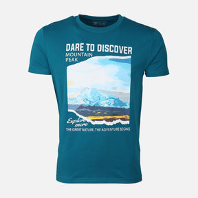 MEN T-SHIRT ROUND NECK REGULAR FIT