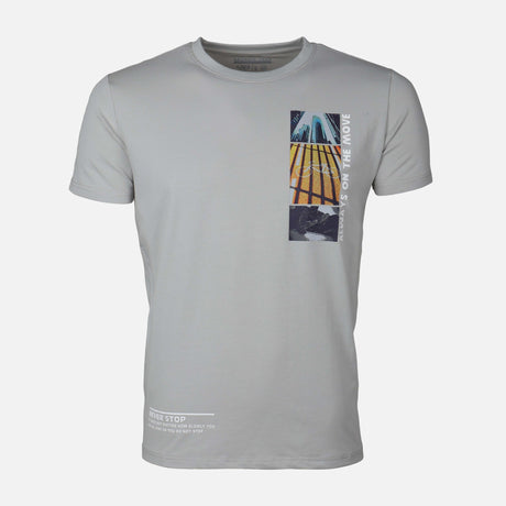 MEN T-SHIRT ROUND NECK REGULAR FIT