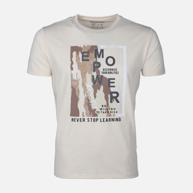 MEN T-SHIRT ROUND NECK REGULAR FIT