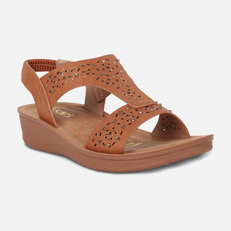LADIES CASUAL SLIP-ON SANDALS