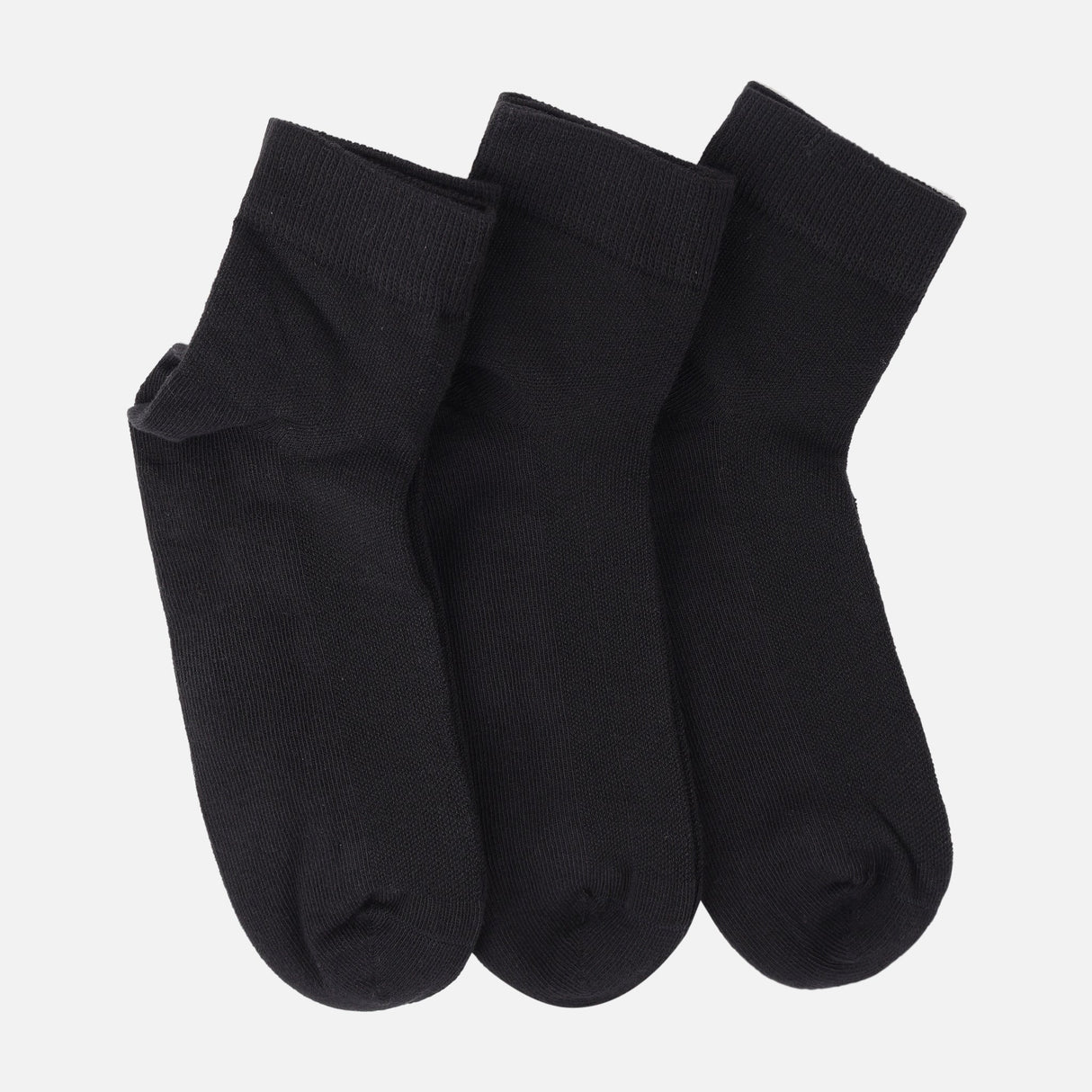 LADIES SCHOOL QUARTER SOCKS 3 PAIRS