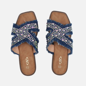 LADIES CASUAL SLIP-ON SLIPPERS