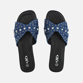 LADIES CASUAL SLIP-ON SLIPPERS