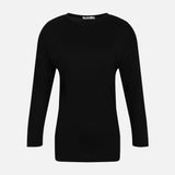 WOMEN RELAXED CREWNECK LONG SLEEVE TEE