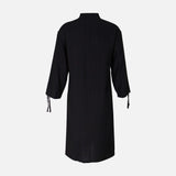 WOMEN WOVEN MIDI DRESS