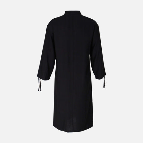 WOMEN WOVEN MIDI DRESS