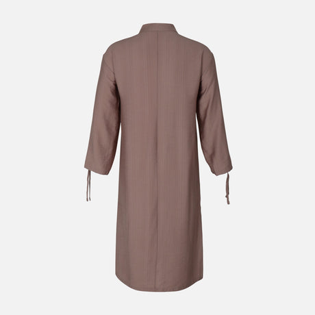 WOMEN WOVEN MIDI DRESS