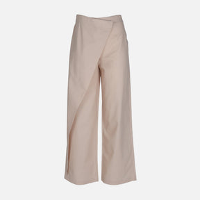 WOMEN OVERLAY LOOSE PANT