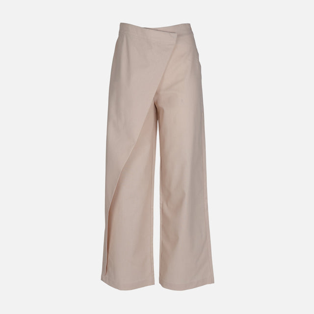 WOMEN OVERLAY LOOSE PANT