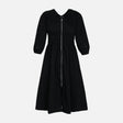WOMEN SHORT SLEEVE LONG DRESS