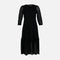 WOMEN SHORT SLEEVE LONG LACE DRESS