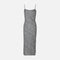 WOMEN SLEEVE LESS LONG DRESS