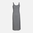 WOMEN SLEEVE LESS LONG RIB DRESS