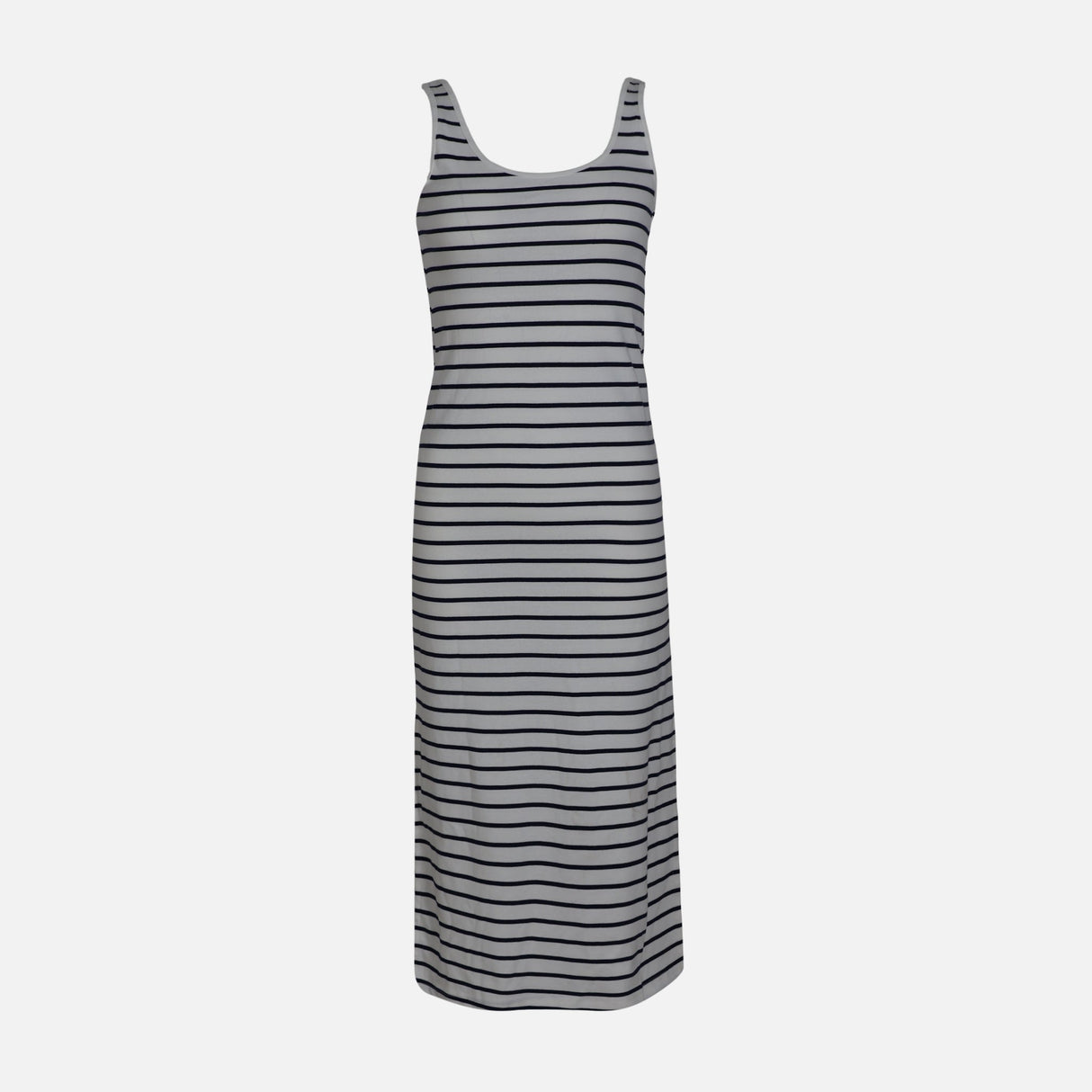 WOMEN SLEEVE LESS LONG RIB DRESS
