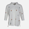 WOMEN EMB LONG SHIRT