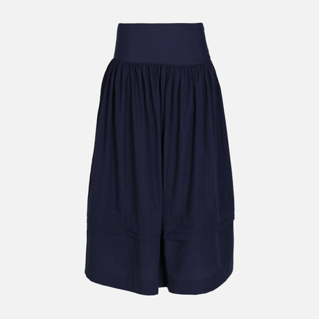 WOMEN WOVEN ANKLE SKIRT