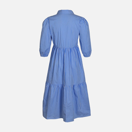 WOMEN 3/4 SLEEVE LONG DRESS