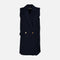 WOMEN SLEEVE LESS LONG BLAZER