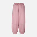 WOMEN LOOSE INTERLOCK PANTS