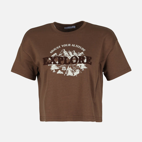 WOMEN CROPPED TEE