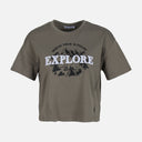 WOMEN CROPPED TEE