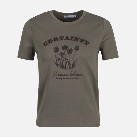 WOMEN CROPPED TEE