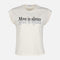 WOMEN SLEEVE LESS T-SHIRT