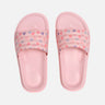 GIRLS CASUAL SLIDES SLIPPERS