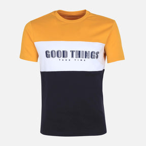 MEN ROUND NECK T-SHIRT REGULAR FIT