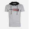 MEN T-SHIRT HOODED REGULAR FIT