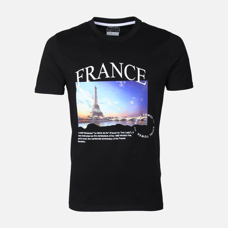 MEN T-SHIRT ROUND NECK REGULAR FIT