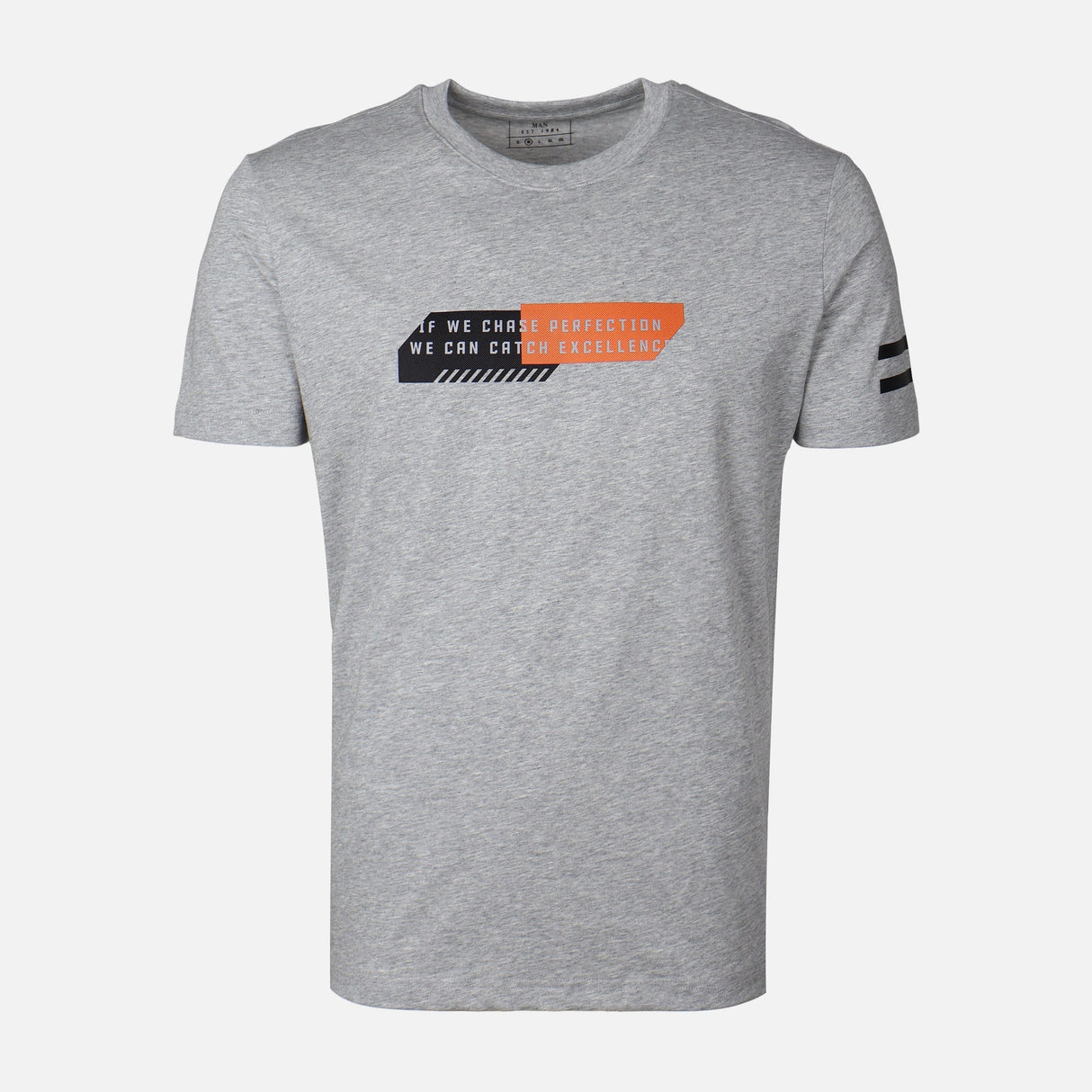 MEN T-SHIRT ROUND NECK REGULAR FIT