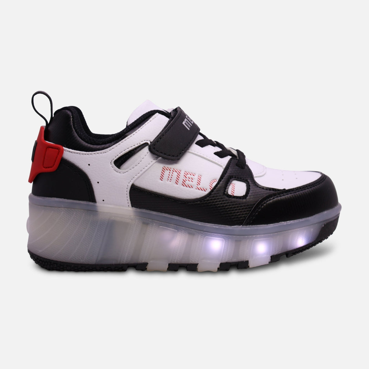 BOYS WHEELS VELCRO LIGHTING SHOES