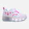 GIRLS WHEELS VELCRO LIGHTING SHOES