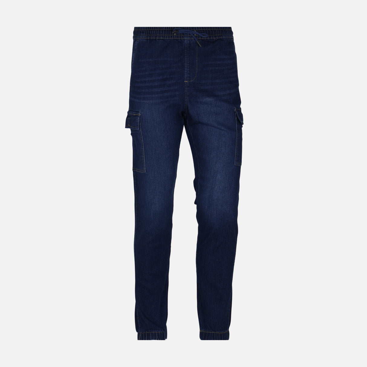 MEN DENIM CARGO JOGGER JEANS